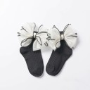 Calcetines tobilleros niña con lazo 4