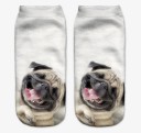 Calcetines tobilleros para mujer con perritos 3