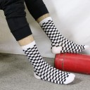 Calcetines unisex - Cuadro de ajedrez 7