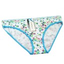 Calcinhas com flores - 5 pcs 4