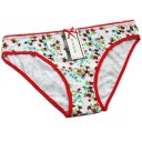 Calcinhas com flores - 5 pcs 5