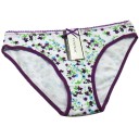 Calcinhas com flores - 5 pcs 8