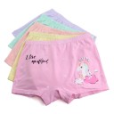 Calcinhas de menina com unicórnio - 5 pcs 1