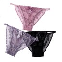 Calcinhas de renda femininas com cordão 1