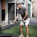 Calções de fitness masculinos J2114 5