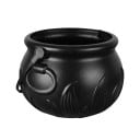 Caldron vrăjitoresc de Halloween cu schelet și ceață iluminare LED 20 cm Alimentare USB Negru cu lumină verde Decorațiune pentru petrecere și masă 4