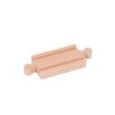 Cale din lemn bikonvexă 10,7 x 4 x 1,2 cm Element de conectare pentru extinderea căii ferate Conexiune precisă a căilor din lemn 1