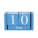 Calendario de cubos de madera 9
