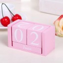 Calendario de cubos de madera 5