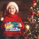 Calendário do advento infantil com figuras 3