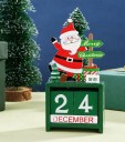 Calendario navideño hecho con cubos 7