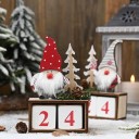 Calendario navideño hecho con cubos 3