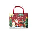 Calendrier de l'Avent de Noël avec des bijoux dorés Chaîne de base 16/17/18/19/20 cm Alliage Calendrier de l'Avent avec pendentifs Santa 1