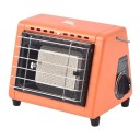 Calentador de gas para turistas 1500 W Consumo 108 g/h Propano radiante Metálico Monocromático Calefacción portátil para camping en la naturaleza 8