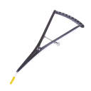 Calibrador endodôntico 17,5 cm Curvado 0–40 graus Aço inoxidável Escala dupla para metal 3