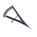 Calibre dentaire chirurgical 8,5 cm Droit 0–20 degrés Acier inoxydable Échelle double face Support corona endodontique 4