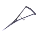 Calibre dentaire chirurgical droit 17,5 cm 0–40 degrés Acier inoxydable Échelle double Endodontique 1