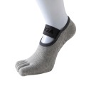 Calze a dita per yoga da donna 1 paio Antiscivolo e a cinque dita Basse con fascia sul collo del piede Per pilates e fitness 4