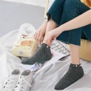 Calze alla caviglia da donna con perle 3