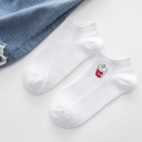 Calze alla caviglia da donna White 12