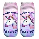 Calze alla caviglia per ragazze con unicorni 4
