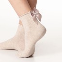 Calze da donna con fiocco 1