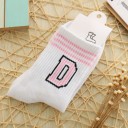 Calze da donna con lettere 6