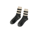 Calze EU 35–42 Motivo a righe Cotone Spandex Calze unisex morbide e traspiranti per l'uso quotidiano Calze a righe 4