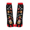 Calze natalizie da uomo a dita 7