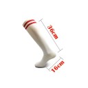 Calze sportive da calcio per bambini EUR 26 - 33 lunghe sotto il ginocchio in cotone traspiranti e ad asciugatura rapida 2