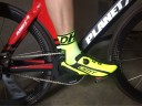 Calzini da ciclismo con forma anatomica Rinforzo del tallone e protezione contro le vesciche Rete per piedi asciutti Taglia universale 36-46 8