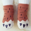 Calzini in cotone per neonati e bambini da 0 a 3 anni Calzini corti per bambini con immagini divertenti Comodi per ogni giorno 6