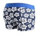 Calzoncillos tipo bóxer para hombre con flores A2708 3