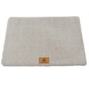 Cama ortopédica em espuma para cães até 25 kg 90 x 58 cm Cama à prova de água com capa lavável em pelúcia sintética e fundo 2