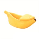 Cama para animais de estimação em forma de banana 68 x 25 x 18 cm, para gatos até 10 kg 1