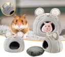 Cama para pequenos roedores com orelhas 2