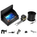 Câmara de água com ecrã LCD de 4,3 polegadas Câmara à prova de água IPS 1080P com visão nocturna Cabo de 20 metros 3