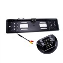 Câmara de estacionamento em moldura de matrícula 1