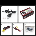 Câmara de estacionamento grande angular com visão nocturna 6