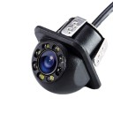 Câmara de marcha-atrás para automóvel para facilitar o estacionamento Ângulo de visão de 170° Resolução 648 x 480 px Sensor PC7070K Alimentação 12 V 2