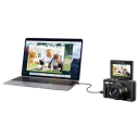 Cámara multifuncional 64 MP 4K 4096 × 2160 18× zoom Pantalla abatible 180° Webcam con WiFi Set de vlogs con tarjeta SD de 32GB 4