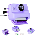 Cámara para niños con efecto térmico de 1080p y 84 MP con impresión instantánea y almacenamiento en tarjeta SD para fotografías creativas. 2