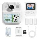 Cámara Polaroid Infantil con Bluetooth y impresión en blanco y negro con pantalla de 2,4 pulgadas, video 1080p y tarjeta de 32 GB 3