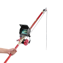 Câmara subaquática com LCD de 4,3 polegadas Câmara subaquática à prova de água IPS 1080P com visão nocturna Localizador de peixes para pescadores com cabo de vídeo de 30 metros 2