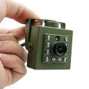 Câmara WiFi para caixa de pássaros com visão nocturna 2MP 1920P IR-CUT Áudio IP mini câmara com suporte para cartão SD, deteção de movimento 6