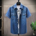 Cămașă din denim pentru bărbați F562 5