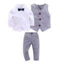 Cămașă, vesta și pantaloni pentru băieți L1568 6