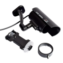 Cameră de securitate falsă cu indicator LED roșu, simulare cameră Dome, efect antifurt pentru interior și exterior 2