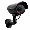 Cameră de securitate falsă cu indicator LED roșu, simulare cameră Dome, efect antifurt pentru interior și exterior 4