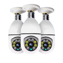 Cameră de securitate WiFi IP pentru soclu E27 cu vedere nocturnă 3MP HD cameră albă pentru supravegherea casei și monitorizarea de la distanță prin mobil 6